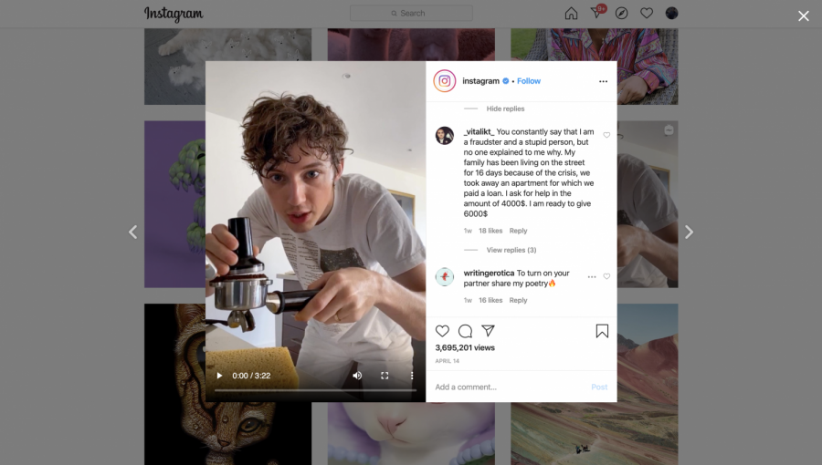 A controversial comment found on the Instagram page of a popular music artist, Troye Sivan, sparks conflicts with other users. 