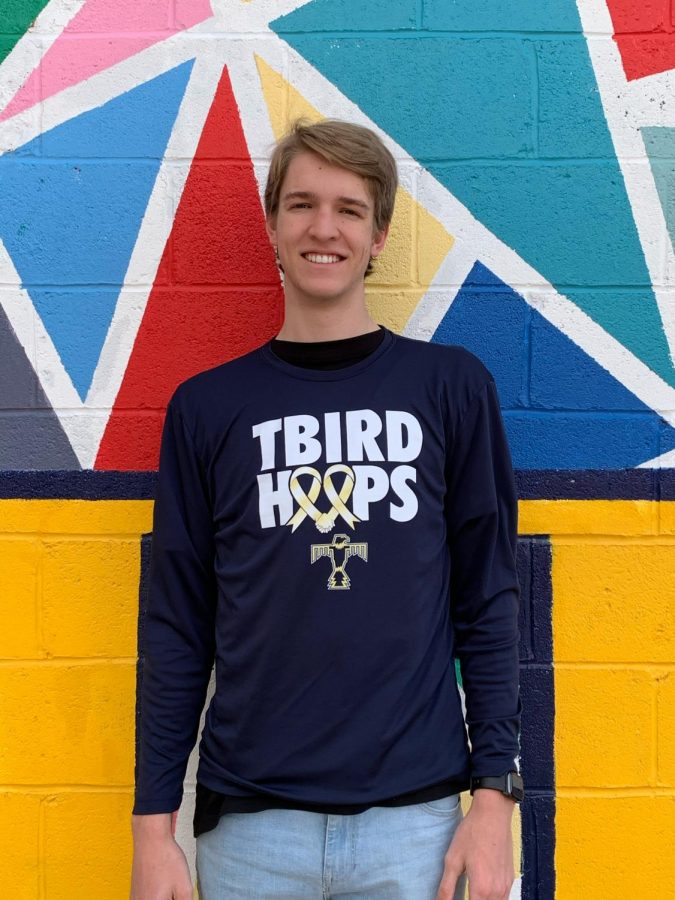 Senior Hank Hayes is a proud Coronado T-Bird with a talent for playing basketball and earning good grades.