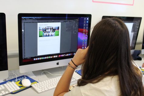 Yearbook finishes up work